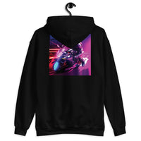 synth racer hoodie