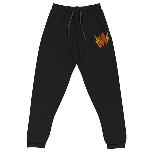 embroidered M joggers